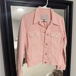 Sanctuary Women's Light Pink Jean Jacket